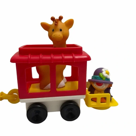 Fisher-Price | Little People Circus Train Animals Engineer Clown - Picture 5 of 10